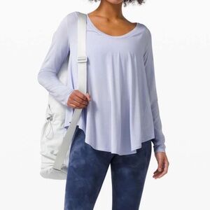 Lululemon Up for Down Time Long Sleeve Top